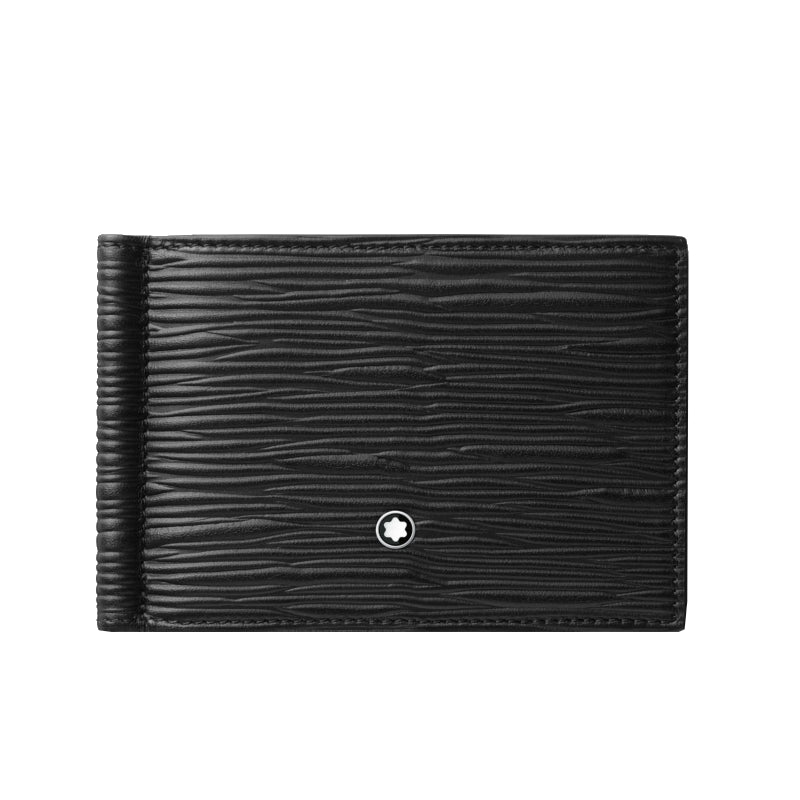 PortefeuilleMontblancPortefeuille 6cc avec pince à billets Montblanc Meisterstück 4810