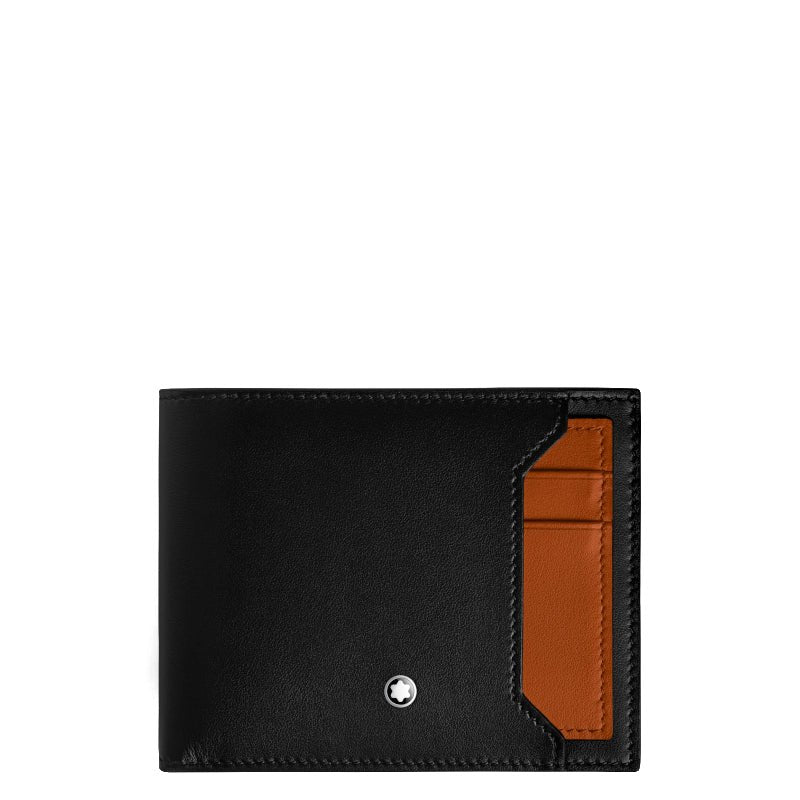 PortefeuilleMontblancPortefeuille 6cc avec porte - cartes amovible Montblanc Soft