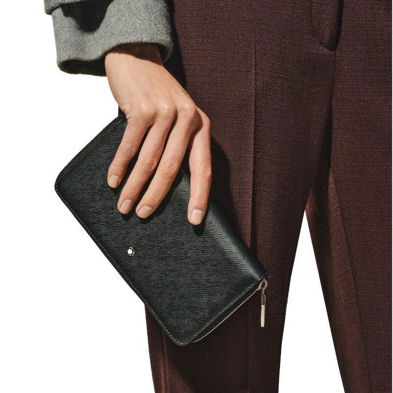 PortefeuilleMontblancPortefeuille zippé 12cc Montblanc Sartorial