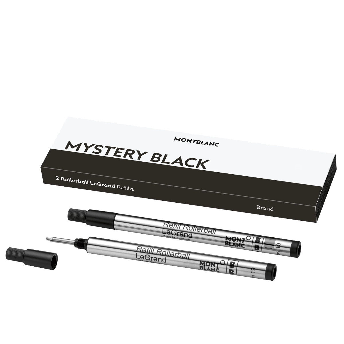 Recharge rollerballMontblanc2 recharges pour rollerball LeGrand (B) Montblanc Mystery Black
