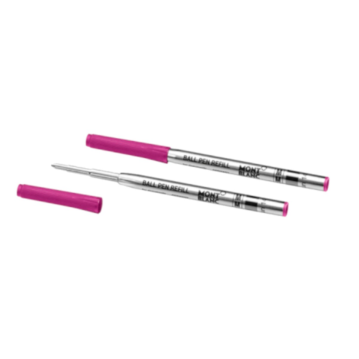 Recharge stylo billeMontblanc2 recharges pour stylo bille (M) Montblanc , Pope Pink