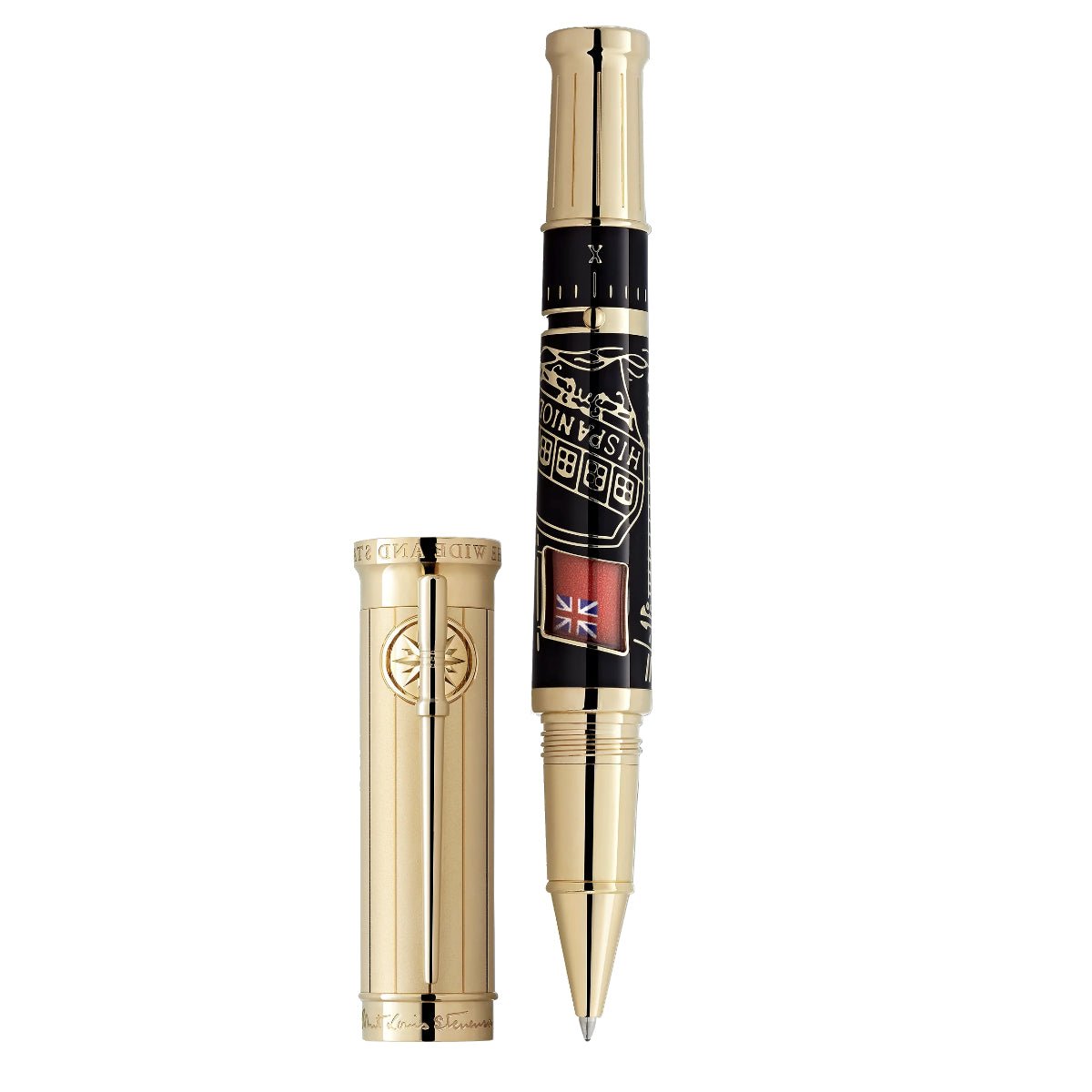 RollerballMontblancRollerball Writers Montblanc Edition Hommage à Robert Louis Stevenson Limited Edition 1883