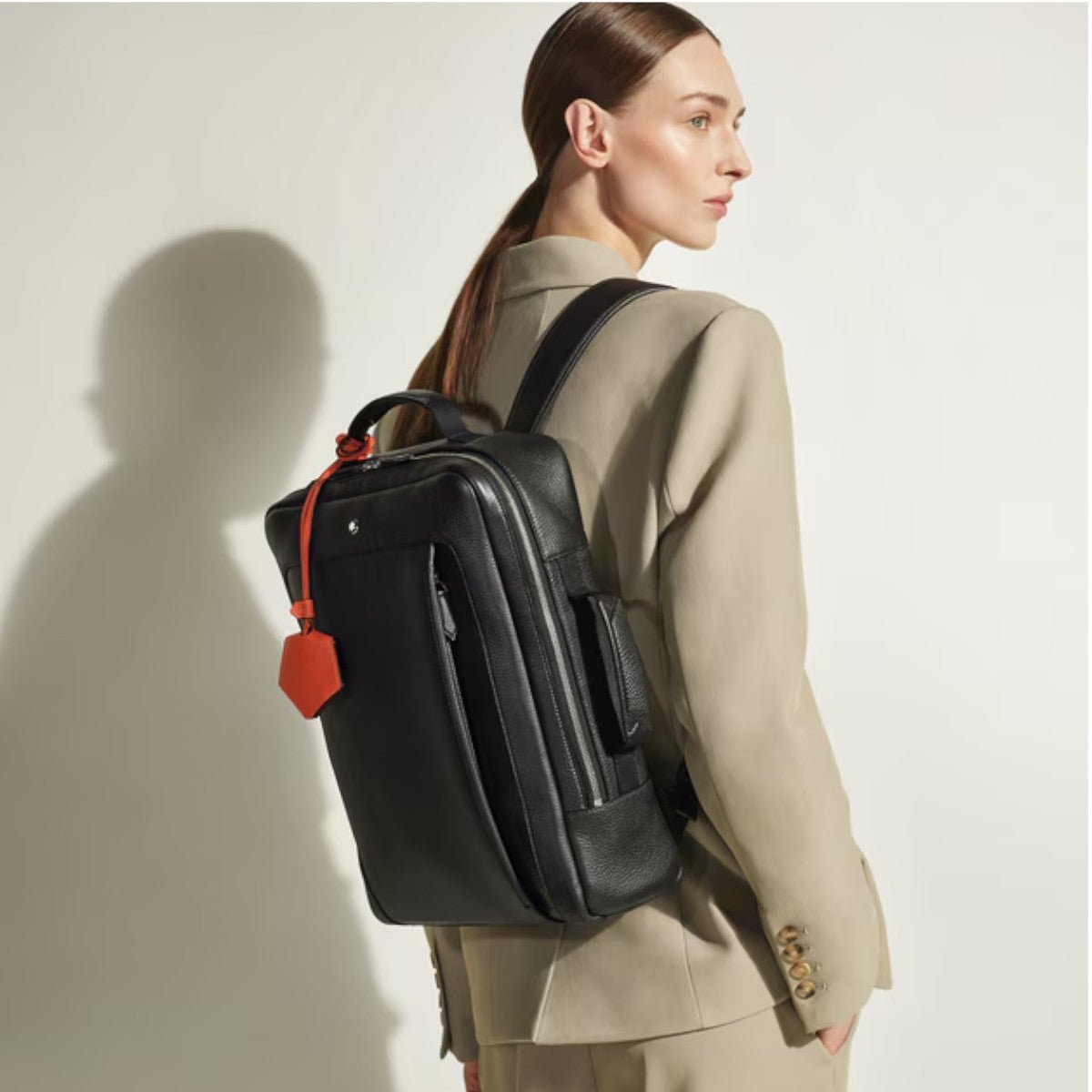 Montblanc Companion Black Rectangular Backpack