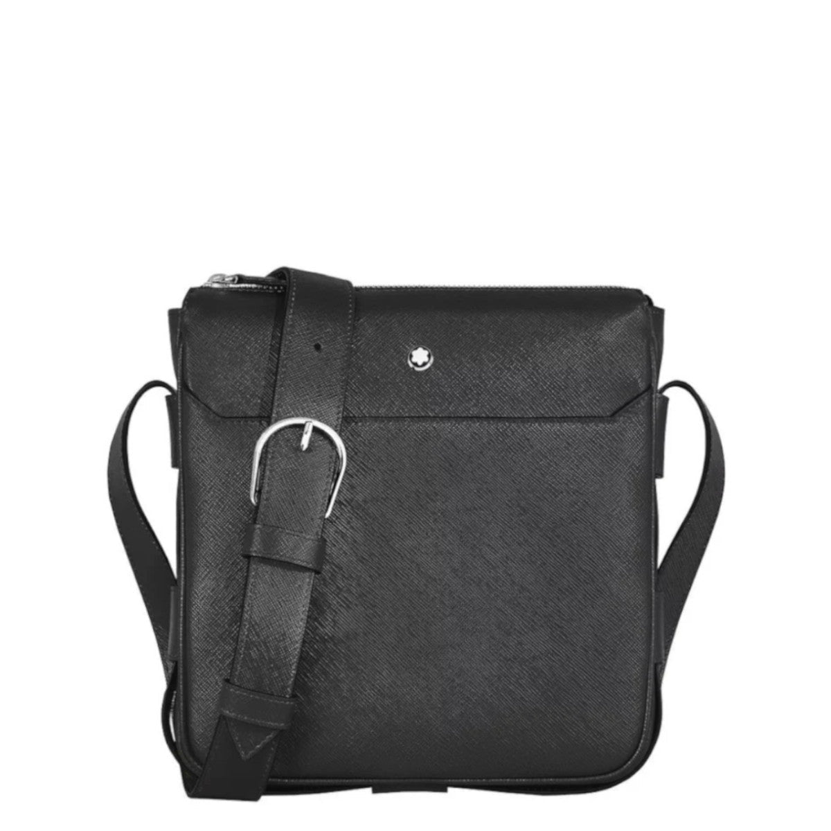 Sacoche à bandoulièreMontblancSac Messenger vertical en cuir Montblanc Sartorial