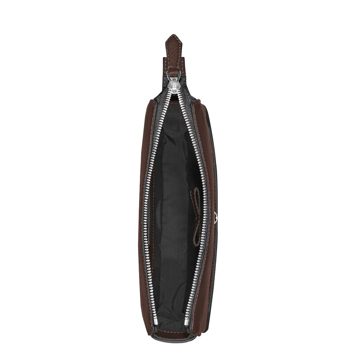 Sacoche à bandoulièreMontblancSac Messenger vertical en cuir Montblanc Sartorial Ébène