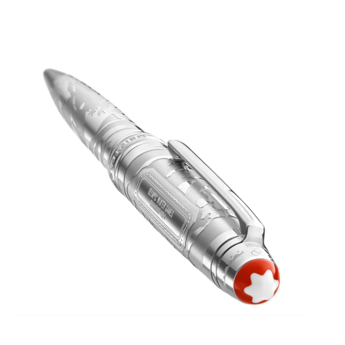 Stylo billeMontblancStylo bille Montblanc Meisterstück x Olympic Heritage Chamonix 1924 Solitaire Midsize