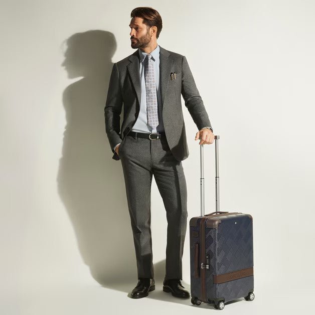 Valise trolleyMontblancValise Cabine Montblanc MY4810 Navy Blue
