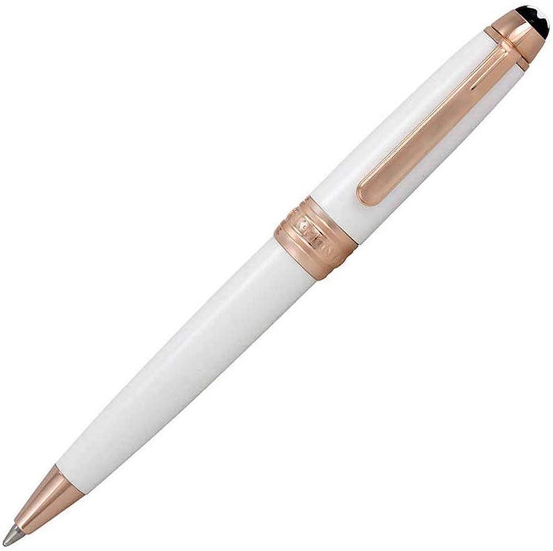 Stylo bille Meisterstück Glacier Classique blanc MontBlanc à