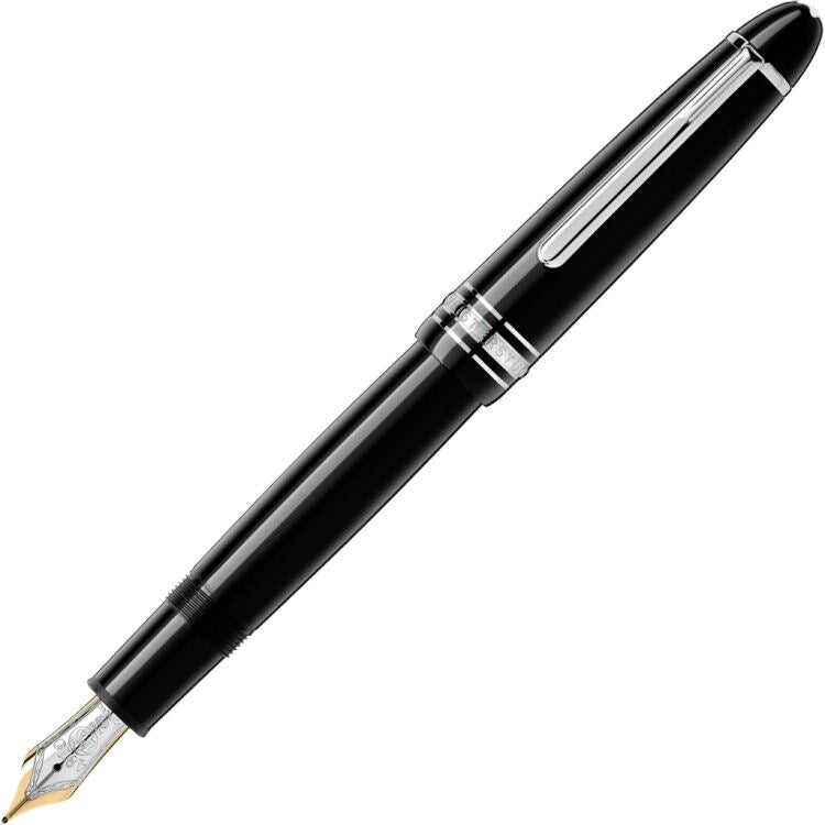 Stylo plume Meisterstück LeGrand Traveller Platiné - Boutique-Officielle-Montblanc-Cannes