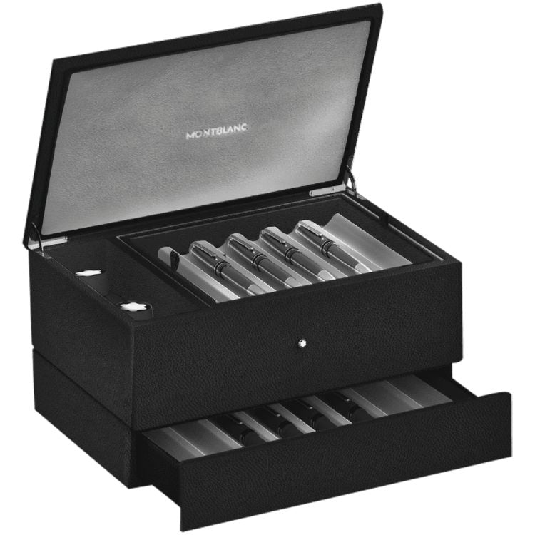 Coffret de collectionneur en cuir pour 12 instruments d’écriture - Boutique-Officielle-Montblanc-Cannes