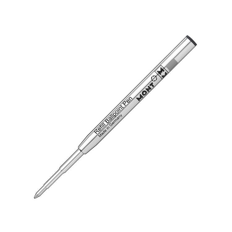 2 recharges de stylo à bille (M) Noir Mystère - Boutique-Officielle-Montblanc-Cannes