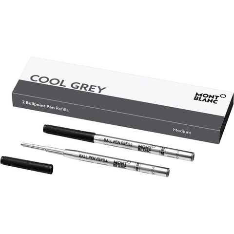 2 recharges pour stylo bille (M), Cool Grey