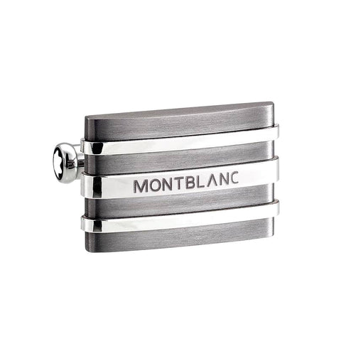 Boutons de manchette rectangulaires Meisterstück en tantale et en acier inoxydable
