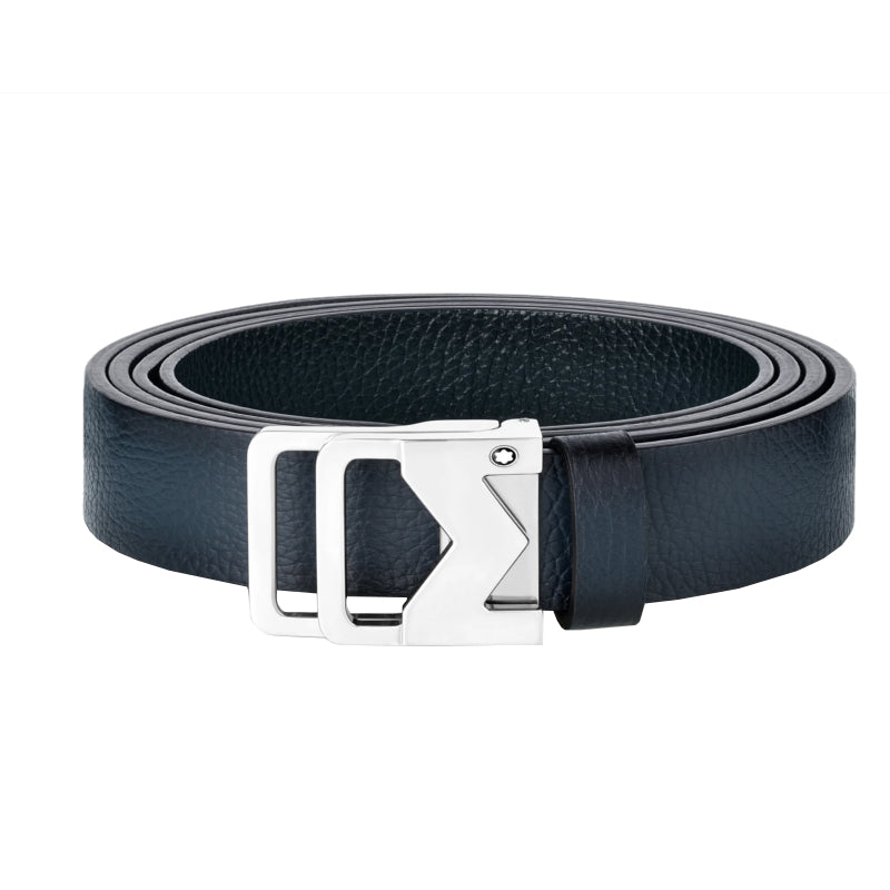 Ceinture en cuir sfumato boucle M 35 mm