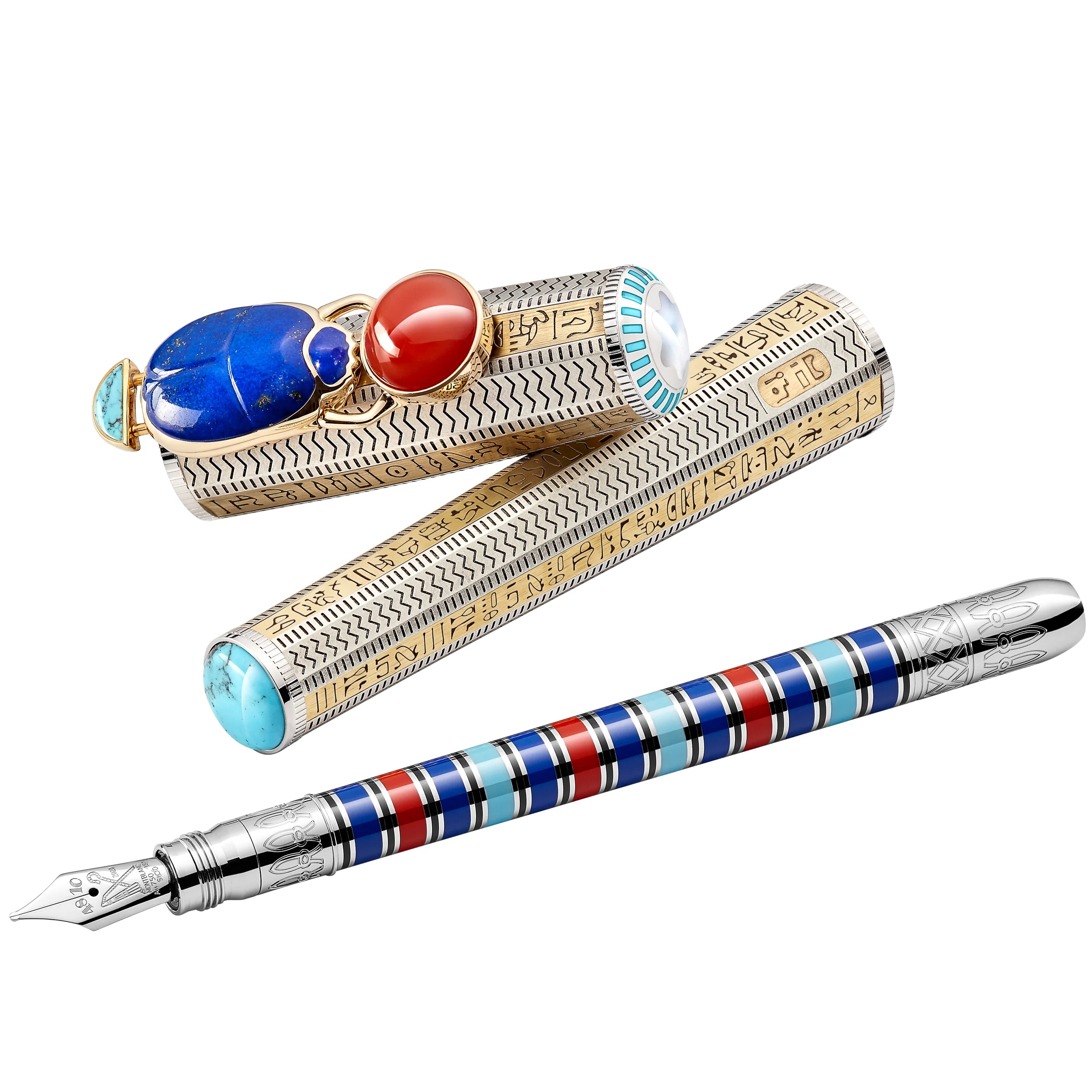 Stylo plume Montblanc Heritage Egyptomania A Revival of Ancient Egyptian Treasures Limited Edition 72