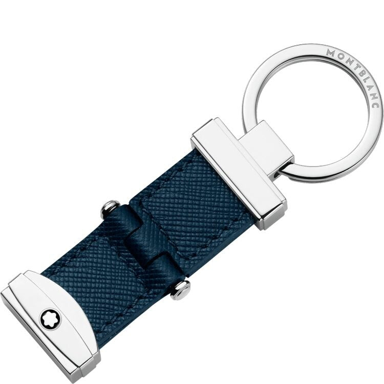 Porte-clés avec système à pivot Montblanc Sartorial Bleu - Boutique-Officielle-Montblanc-Cannes