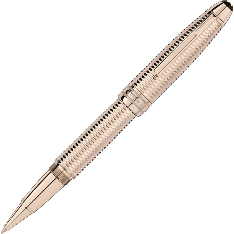 Rollerball Meisterstück Geometry Solitaire Champagne Gold LeGrand - Boutique-Officielle-Montblanc-Cannes