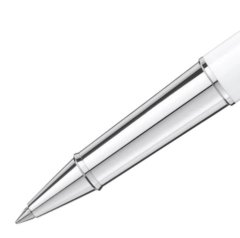 Rollerball Meisterstück White Solitaire Classique - Boutique-Officielle-Montblanc-Cannes