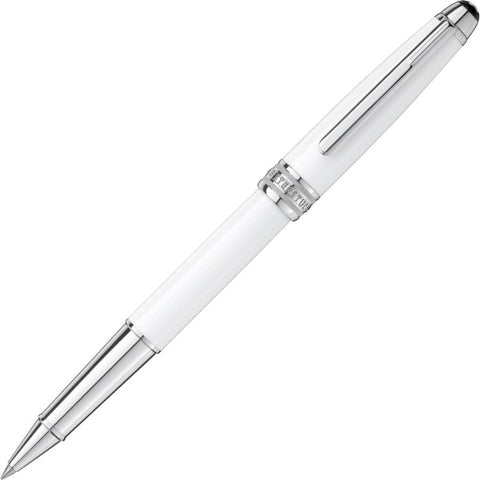 Rollerball Meisterstück White Solitaire Classique - Boutique-Officielle-Montblanc-Cannes
