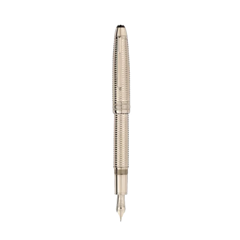 Stylo Plume Meisterstück Geometry Solitaire Champagne Or