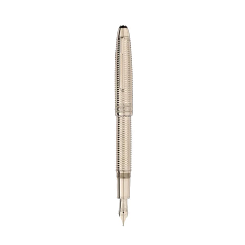 Stylo Plume Meisterstück Geometry Solitaire Champagne Or