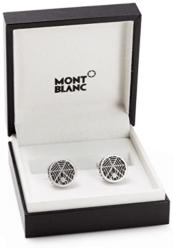 Boutons de manchetteMontblancBoutons de manchette Montblanc Motif Toile D'araignée de Montblanc