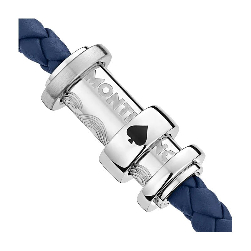Bracelet hommeMontblancBracelet Meisterstück Hommage au roman « Le Tour du monde en 80 jours », piqueS