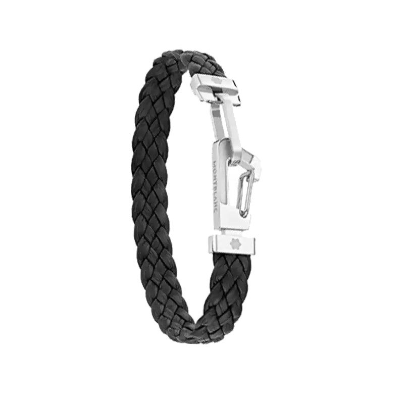 Bracelet hommeMontblancBracelet Wrap Me en cuir noirM