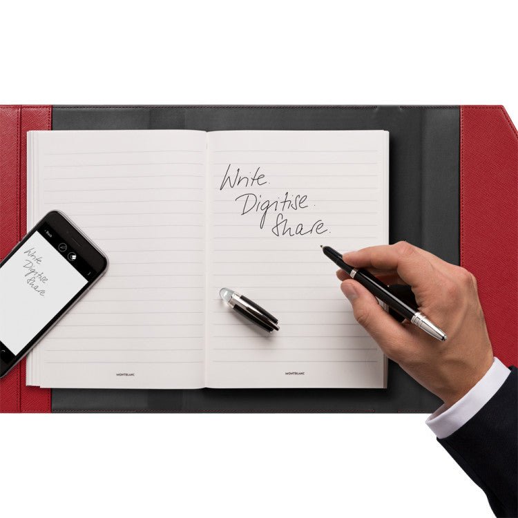 Carnet de note connectéMontblancMontblanc Augmented Paper Sartorial Rouge