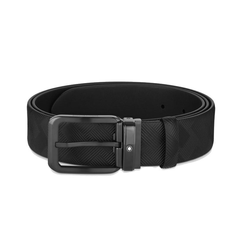 Ceinture hommeMontblancCeinture Réversible De 35 mm En Cuir Noir