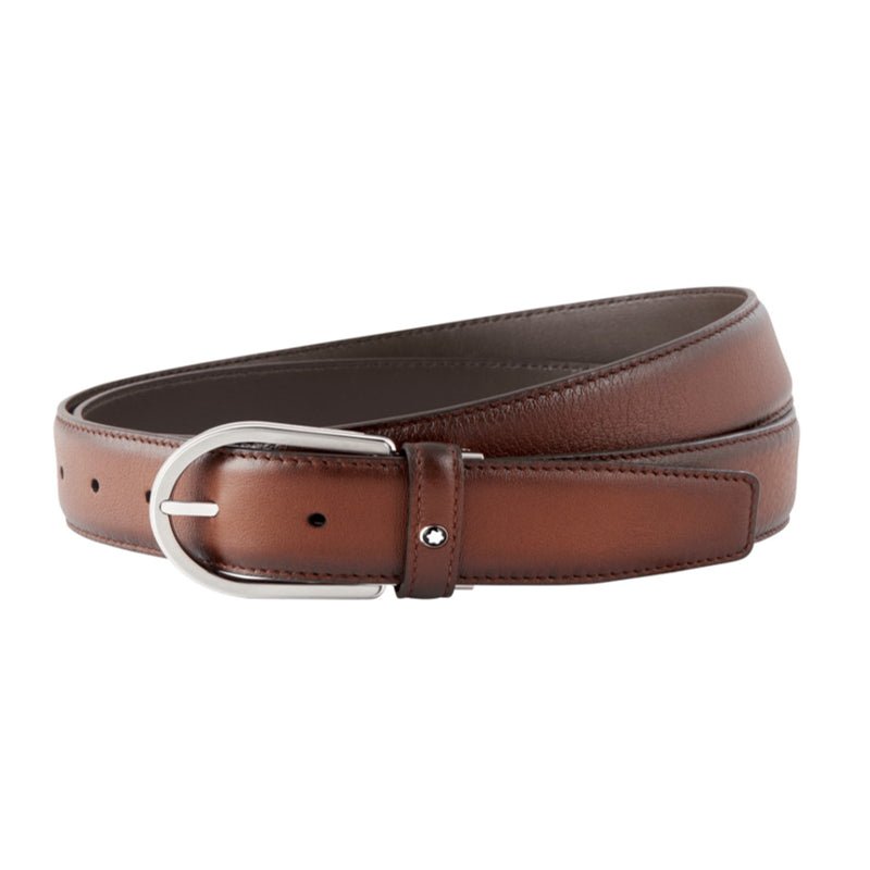 Ceinture hommeMontblancMontblanc Ceinture affaires marron à couper selon la taille