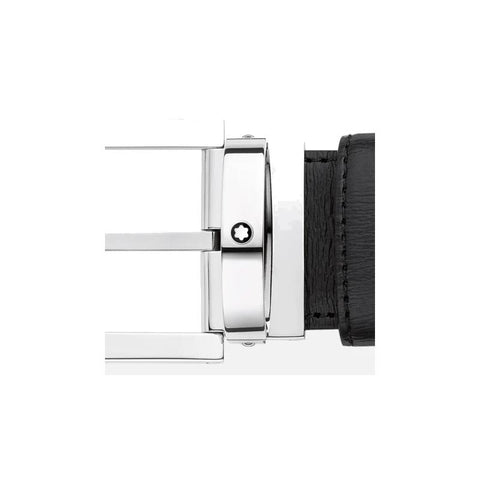 Ceinture hommeMontblancMontblanc Ceinture affaires noire à couper selon la taille