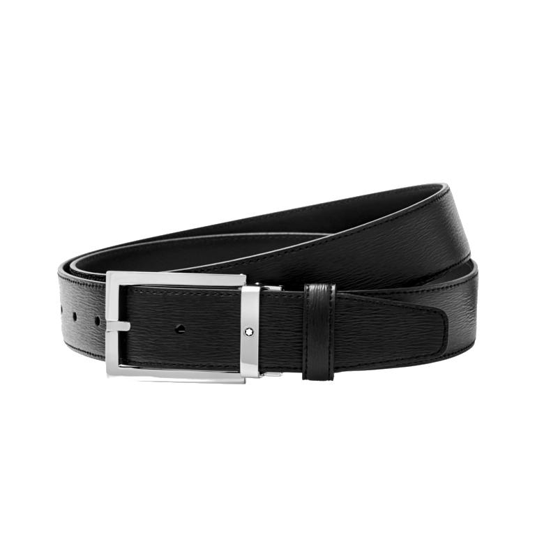 Ceinture hommeMontblancMontblanc Ceinture affaires noire à couper selon la taille
