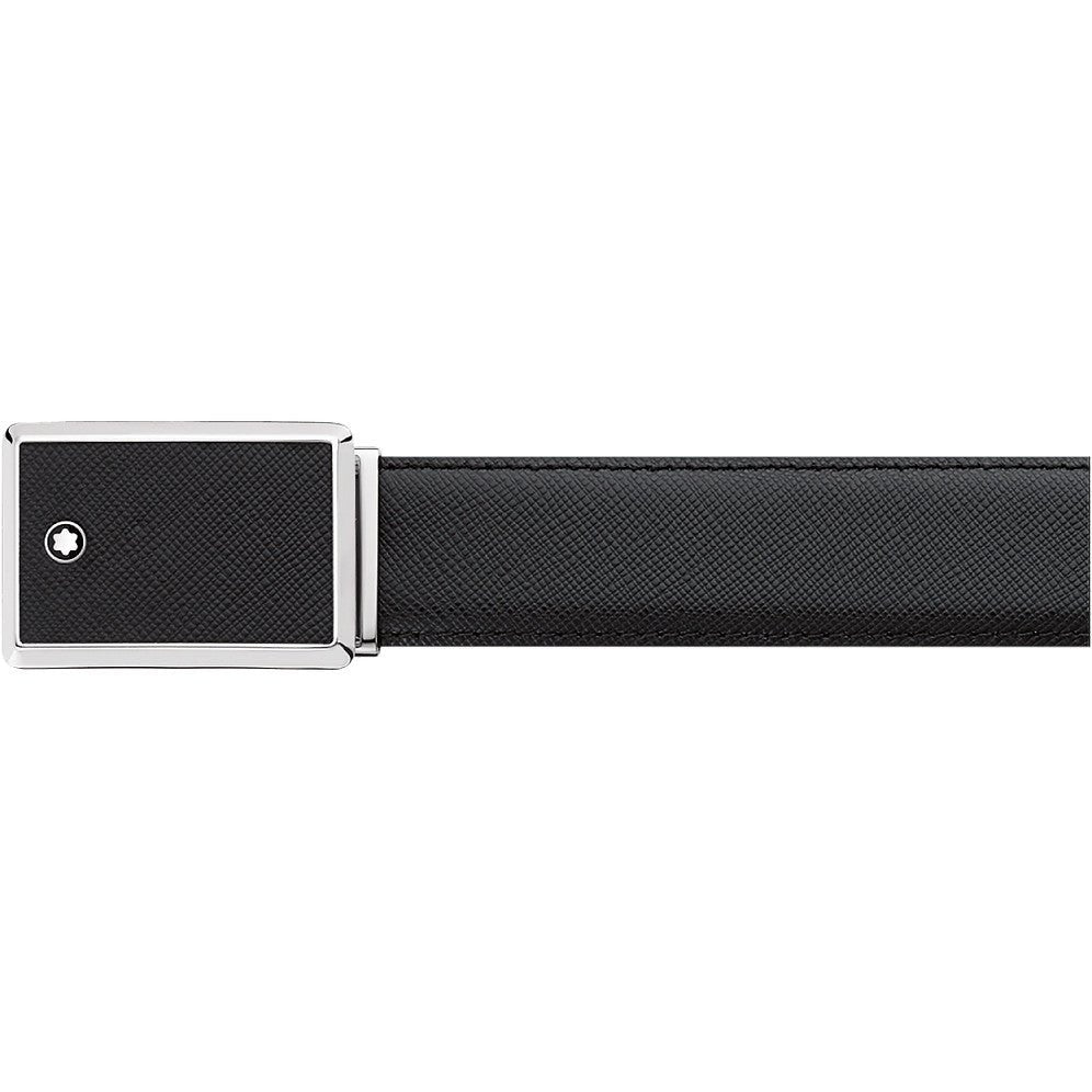 Ceinture hommeMontblancMontblanc Ceinture affaires noire à couper selon la taille