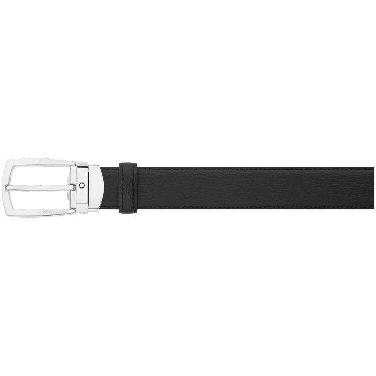 Ceinture hommeMontblancMontblanc Ceinture affaires noire à couper selon la taille