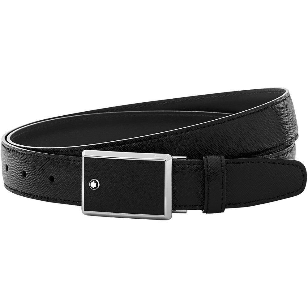 Ceinture hommeMontblancMontblanc Ceinture affaires noire à couper selon la taille