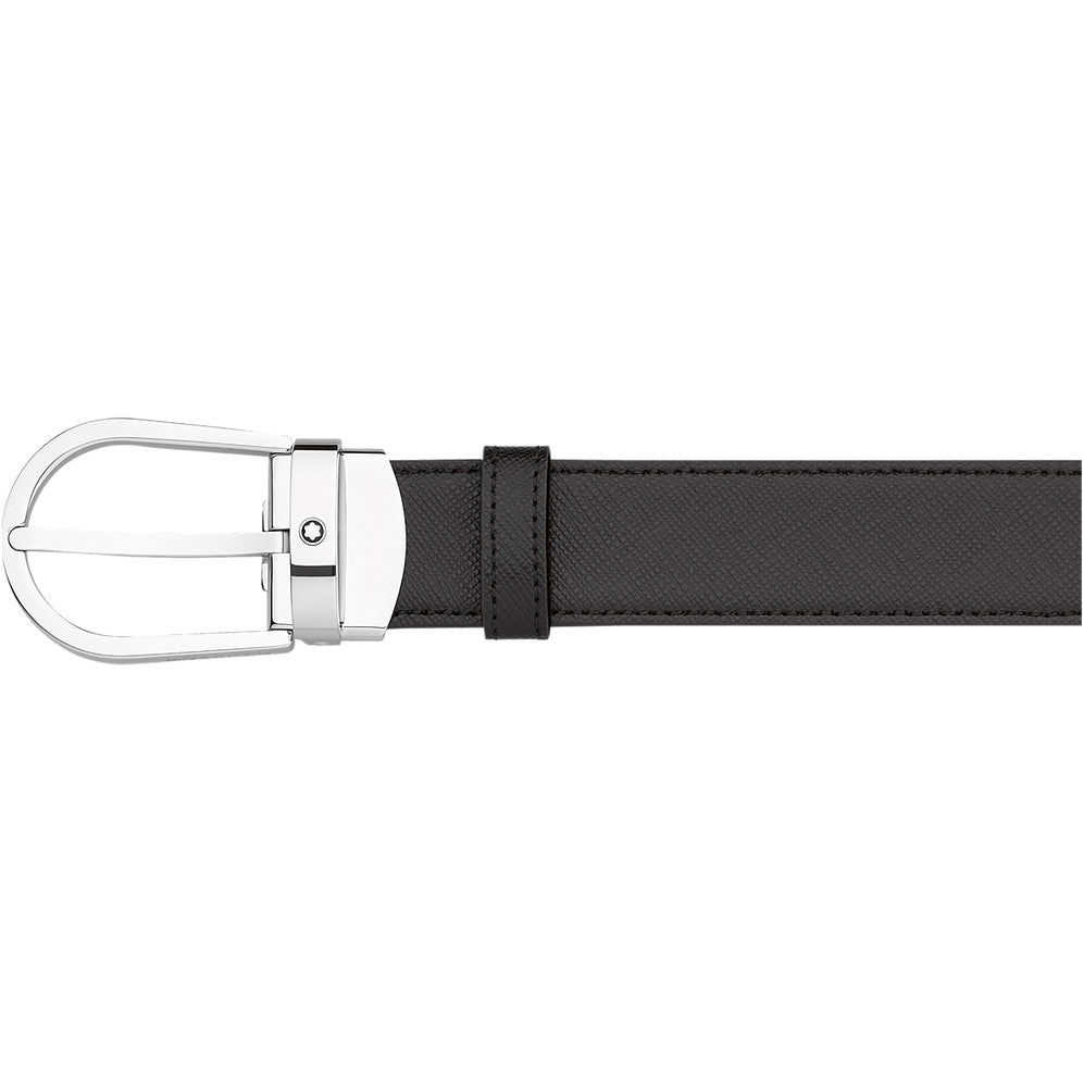 Ceinture hommeMontblancMontblanc Ceinture affaires réversible noire/marron à couper selon la taille
