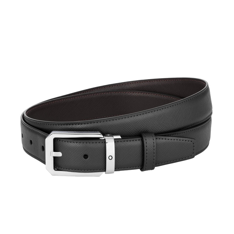 Ceinture hommeMontblancMontblanc Ceinture réversible de 30 mm en cuir noir/marron