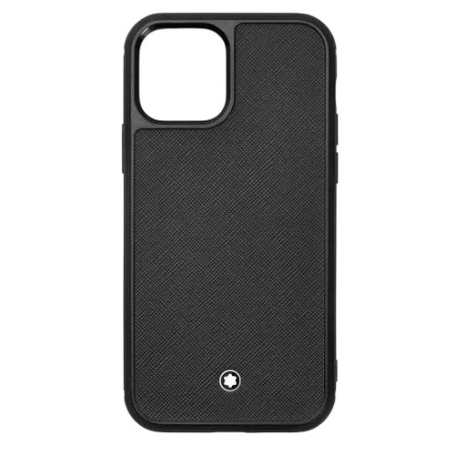 Coque iphoneMontblancCoque Rigide Montblanc Sartorial Noir Saffiano pour iPhone 13 Pro
