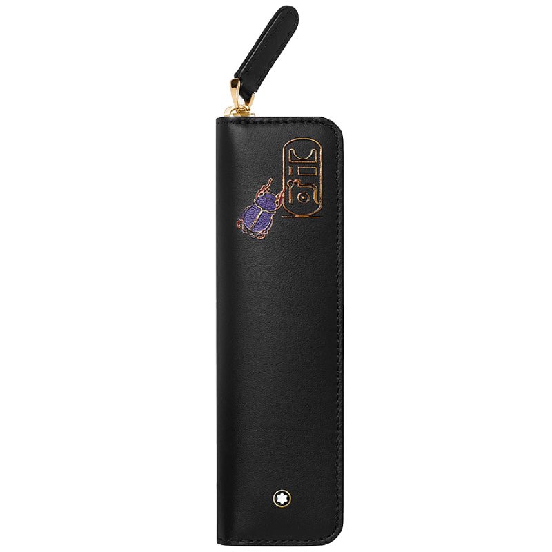 Étui pour styloMontblancÉtui Stylo Montblanc Meisterstück Selection Egyptomania, 1 instrument d'écriture