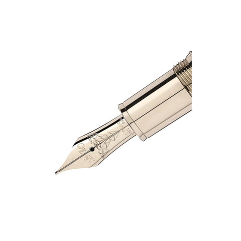 Stylo Plume Meisterstück Geometry Solitaire Champagne Or