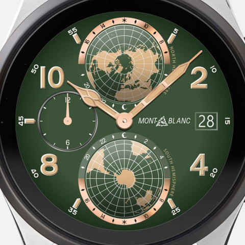 Montre connectéeMontblancSmartwatch Montblanc Summit 3 - Titane Bicolore