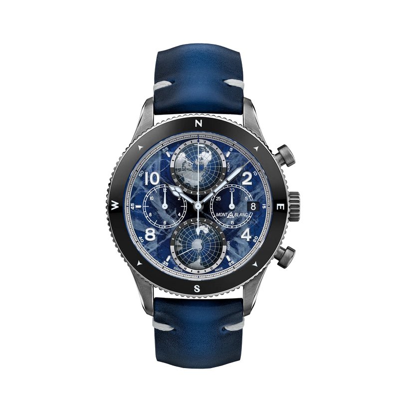 MontreMontblancMontblanc 1858 Geosphere Chronograph 0 Oxygen Limited Edition