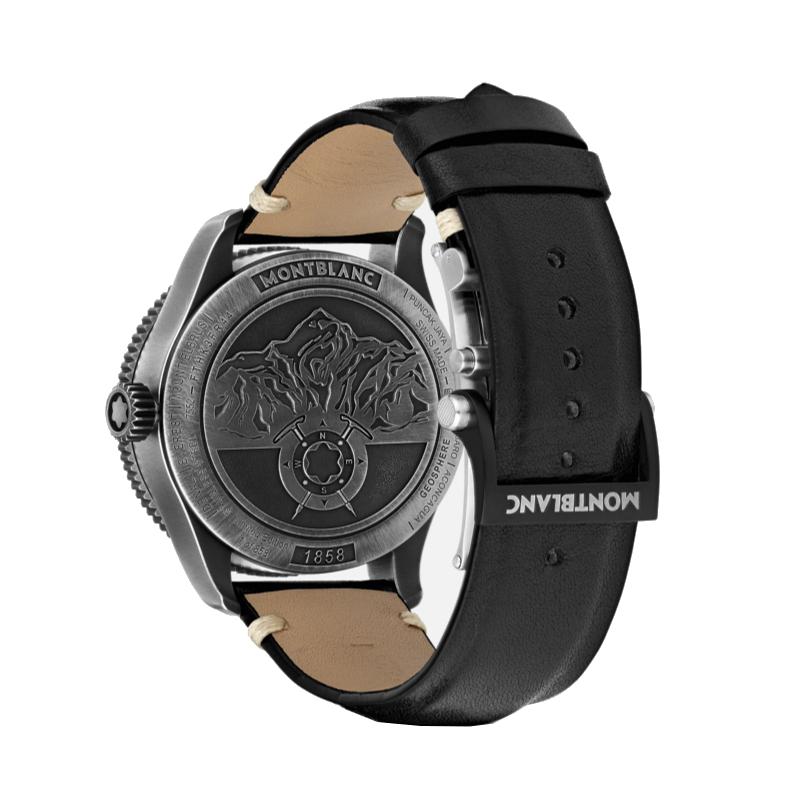 MontresMontblancMontre Montblanc 1858 Geosphere Ultra Black Limited Edition - 858 pièces