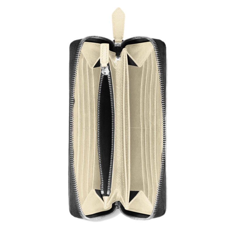 PortefeuilleMontblancPortefeuille 12cc avec zip circulaire Montblanc Sartorial