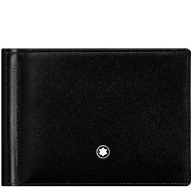 PortefeuilleMontblancPortefeuille 6 cartes avec pince à billets Montblanc Meisterstück