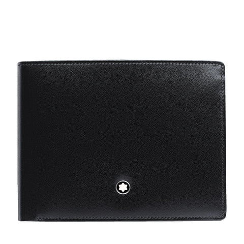 PortefeuilleMontblancPortefeuille 6cc avec 2 poches ajourées Montblanc Meisterstück