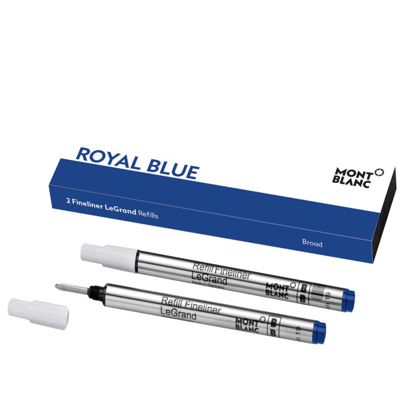 Recharge pour feutre finMontblancFeutre fin LeGrand Broad, Royal Blue