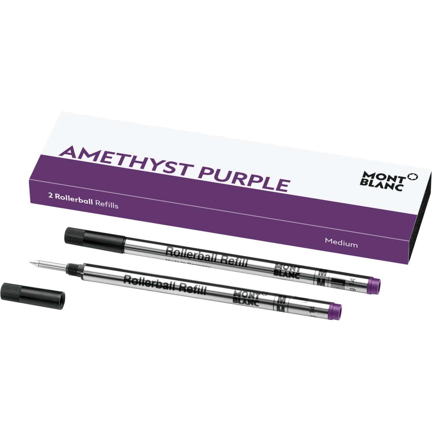 Recharge rollerballMontblanc2 recharges pour rollerball (M) Montblanc Amethyst Purple