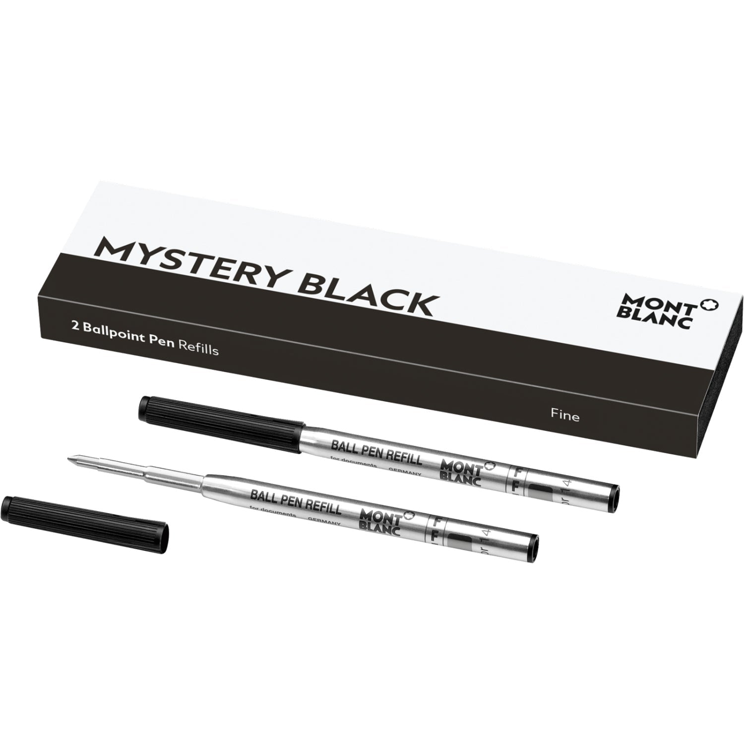 Recharge stylo billeMontblanc2 recharges de stylo bille (F) Mystery Black